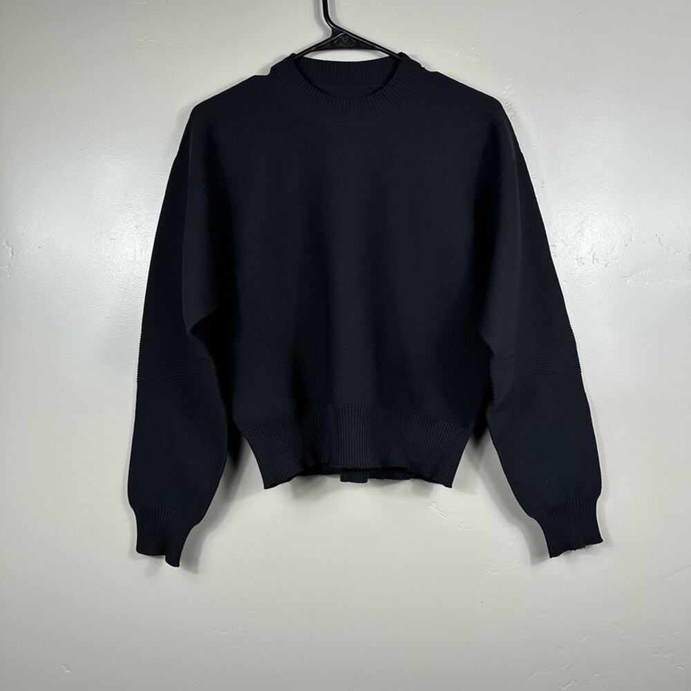 Lululemon All Around Crewneck Sweater Black Size 6